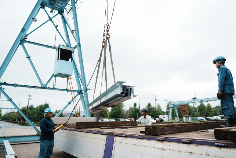 鉄骨鋼構造物の現場施工管理