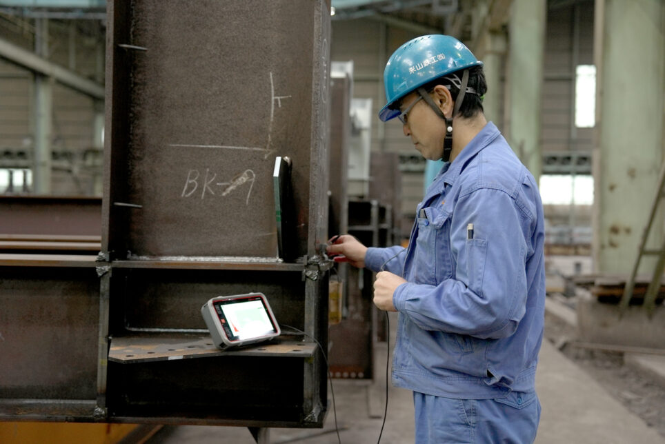 鉄骨鋼構造物の製作